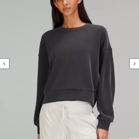 Lululemon softstream perfectly oversized cropped sweatshirt - Picture 1 of 5